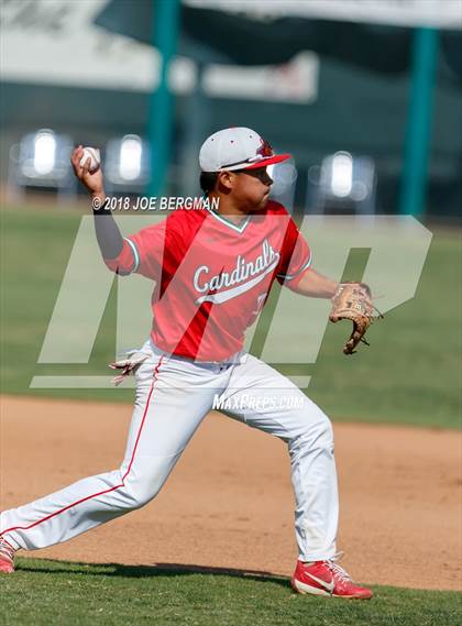 Thumbnail 2 in Bishop Union vs. Lindsay (CIF CS D6 Final) photogallery.