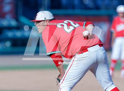 Thumbnail 2 in Bishop Union vs. Lindsay (CIF CS D6 Final) photogallery.