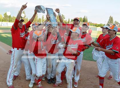 Thumbnail 3 in Bishop Union vs. Lindsay (CIF CS D6 Final) photogallery.