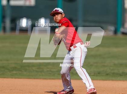 Thumbnail 3 in Bishop Union vs. Lindsay (CIF CS D6 Final) photogallery.