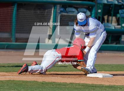 Thumbnail 1 in Bishop Union vs. Lindsay (CIF CS D6 Final) photogallery.