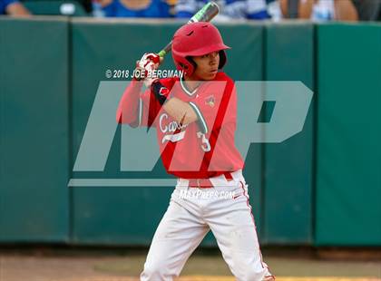 Thumbnail 2 in Bishop Union vs. Lindsay (CIF CS D6 Final) photogallery.