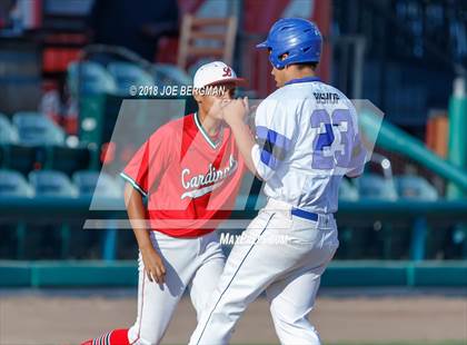 Thumbnail 3 in Bishop Union vs. Lindsay (CIF CS D6 Final) photogallery.