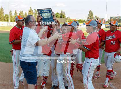 Thumbnail 3 in Bishop Union vs. Lindsay (CIF CS D6 Final) photogallery.