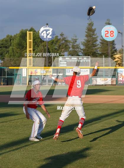 Thumbnail 1 in Bishop Union vs. Lindsay (CIF CS D6 Final) photogallery.