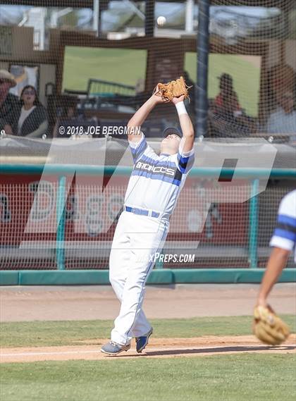 Thumbnail 3 in Bishop Union vs. Lindsay (CIF CS D6 Final) photogallery.