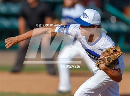 Thumbnail 1 in Bishop Union vs. Lindsay (CIF CS D6 Final) photogallery.