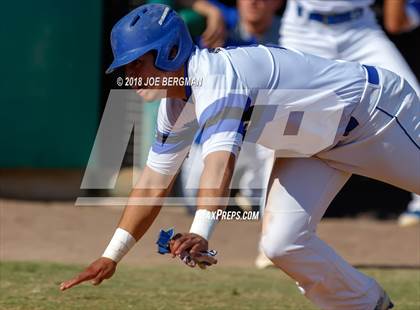 Thumbnail 2 in Bishop Union vs. Lindsay (CIF CS D6 Final) photogallery.