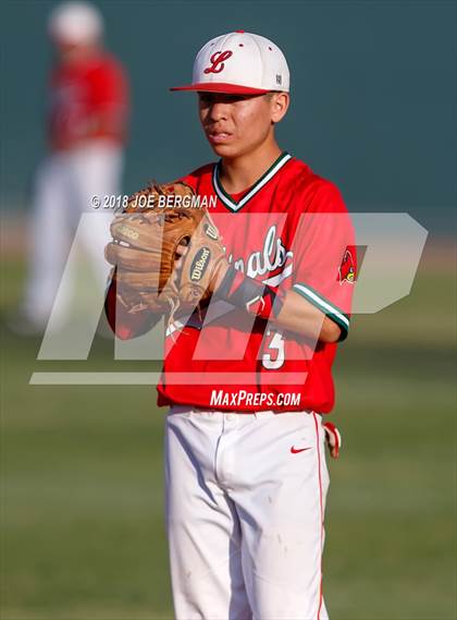 Thumbnail 2 in Bishop Union vs. Lindsay (CIF CS D6 Final) photogallery.