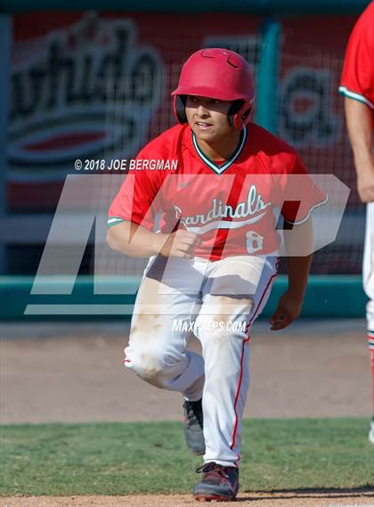 Thumbnail 1 in Bishop Union vs. Lindsay (CIF CS D6 Final) photogallery.