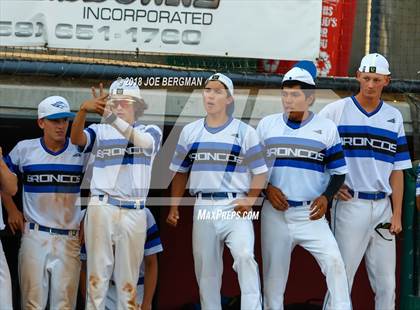 Thumbnail 2 in Bishop Union vs. Lindsay (CIF CS D6 Final) photogallery.