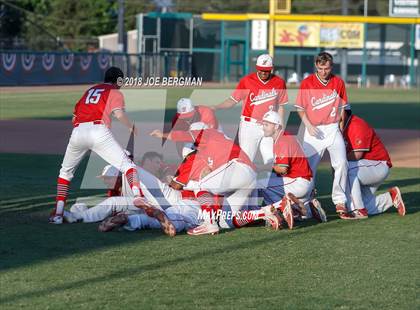 Thumbnail 1 in Bishop Union vs. Lindsay (CIF CS D6 Final) photogallery.
