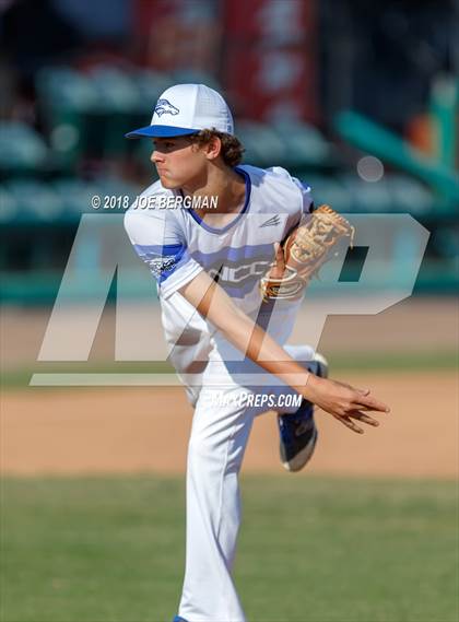 Thumbnail 1 in Bishop Union vs. Lindsay (CIF CS D6 Final) photogallery.