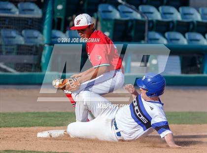 Thumbnail 3 in Bishop Union vs. Lindsay (CIF CS D6 Final) photogallery.