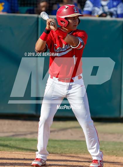 Thumbnail 3 in Bishop Union vs. Lindsay (CIF CS D6 Final) photogallery.