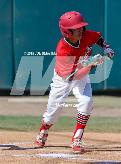 Thumbnail 2 in Bishop Union vs. Lindsay (CIF CS D6 Final) photogallery.