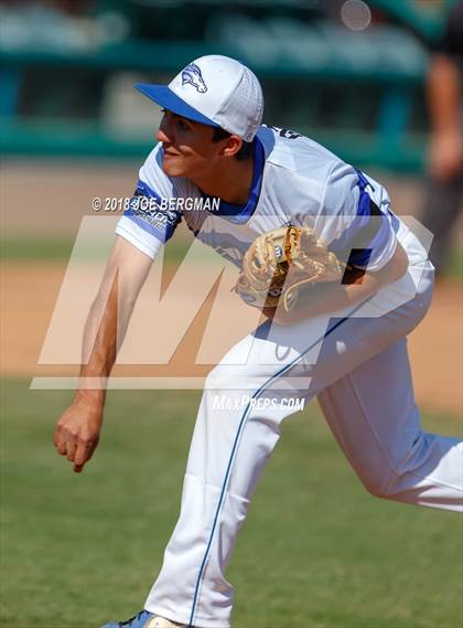 Thumbnail 1 in Bishop Union vs. Lindsay (CIF CS D6 Final) photogallery.