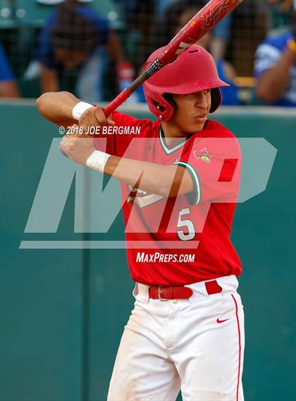 Thumbnail 2 in Bishop Union vs. Lindsay (CIF CS D6 Final) photogallery.