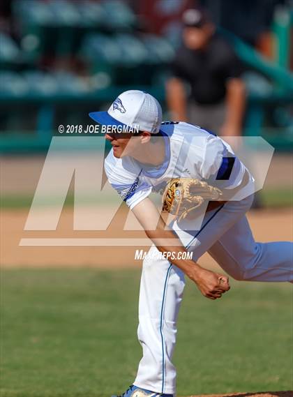 Thumbnail 3 in Bishop Union vs. Lindsay (CIF CS D6 Final) photogallery.