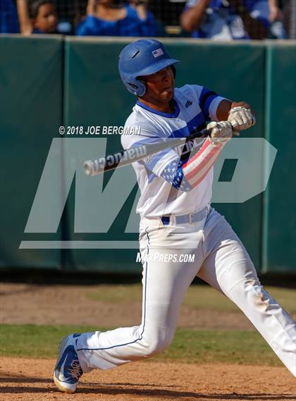 Thumbnail 3 in Bishop Union vs. Lindsay (CIF CS D6 Final) photogallery.