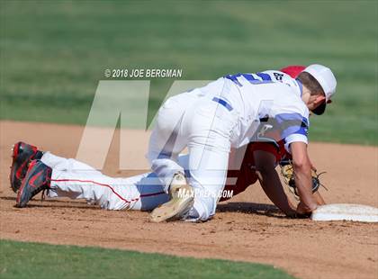 Thumbnail 1 in Bishop Union vs. Lindsay (CIF CS D6 Final) photogallery.