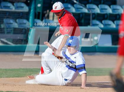 Thumbnail 1 in Bishop Union vs. Lindsay (CIF CS D6 Final) photogallery.