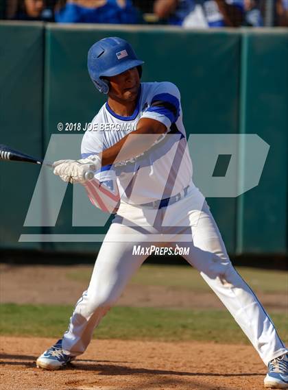 Thumbnail 3 in Bishop Union vs. Lindsay (CIF CS D6 Final) photogallery.