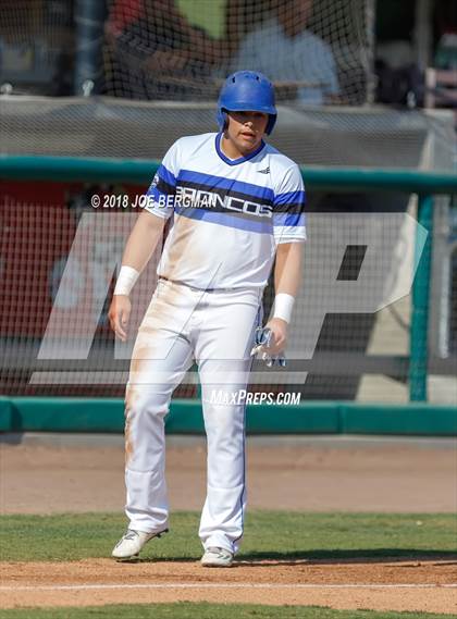 Thumbnail 1 in Bishop Union vs. Lindsay (CIF CS D6 Final) photogallery.