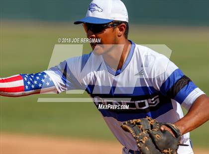 Thumbnail 2 in Bishop Union vs. Lindsay (CIF CS D6 Final) photogallery.
