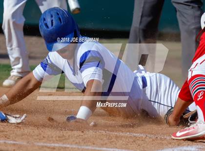 Thumbnail 2 in Bishop Union vs. Lindsay (CIF CS D6 Final) photogallery.