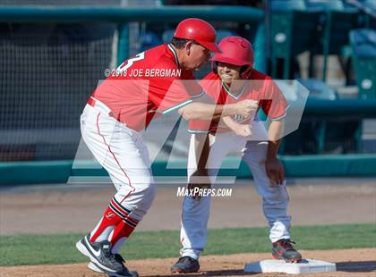 Thumbnail 3 in Bishop Union vs. Lindsay (CIF CS D6 Final) photogallery.