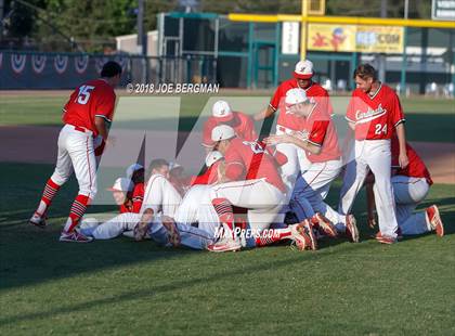 Thumbnail 2 in Bishop Union vs. Lindsay (CIF CS D6 Final) photogallery.