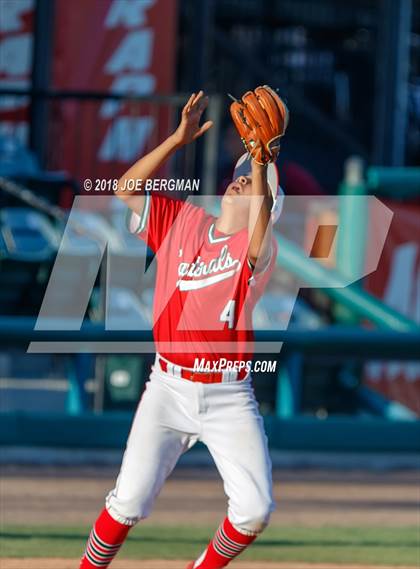 Thumbnail 3 in Bishop Union vs. Lindsay (CIF CS D6 Final) photogallery.