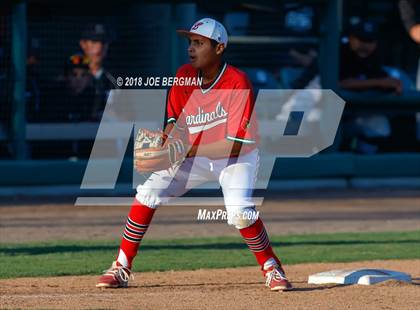 Thumbnail 2 in Bishop Union vs. Lindsay (CIF CS D6 Final) photogallery.