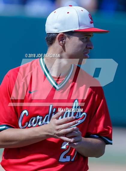 Thumbnail 2 in Bishop Union vs. Lindsay (CIF CS D6 Final) photogallery.