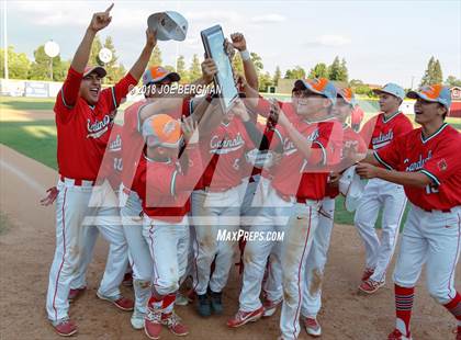 Thumbnail 1 in Bishop Union vs. Lindsay (CIF CS D6 Final) photogallery.