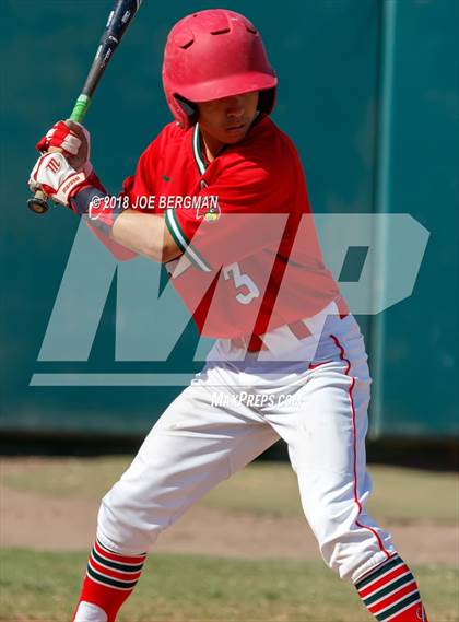 Thumbnail 1 in Bishop Union vs. Lindsay (CIF CS D6 Final) photogallery.