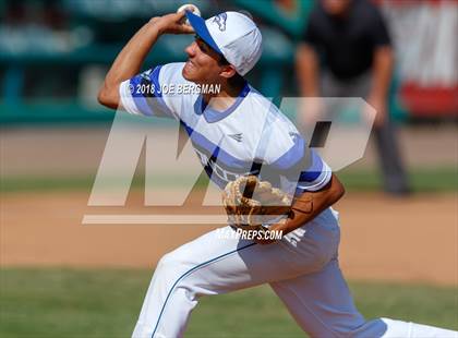 Thumbnail 3 in Bishop Union vs. Lindsay (CIF CS D6 Final) photogallery.