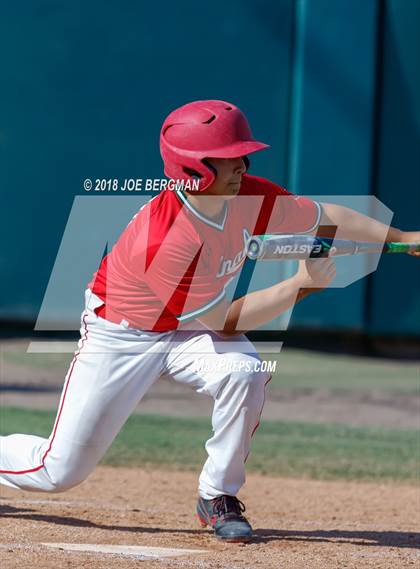 Thumbnail 1 in Bishop Union vs. Lindsay (CIF CS D6 Final) photogallery.