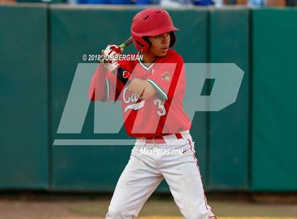 Thumbnail 1 in Bishop Union vs. Lindsay (CIF CS D6 Final) photogallery.