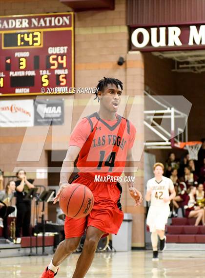 Thumbnail 3 in Las Vegas vs Faith Lutheran photogallery.