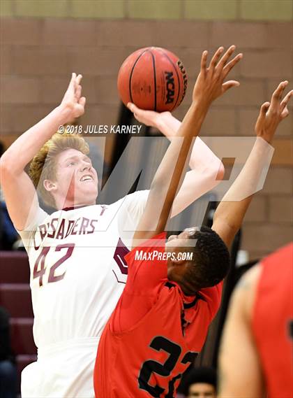 Thumbnail 2 in Las Vegas vs Faith Lutheran photogallery.