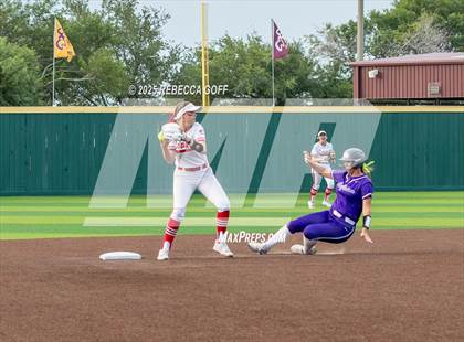 Thumbnail 3 in Crosby vs. Angleton (UIL 5A D1 Softball Area)  photogallery.