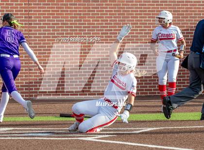 Thumbnail 2 in Crosby vs. Angleton (UIL 5A D1 Softball Area)  photogallery.