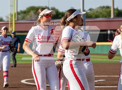 Thumbnail 2 in Crosby vs. Angleton (UIL 5A D1 Softball Area)  photogallery.