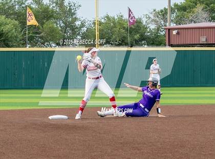 Thumbnail 1 in Crosby vs. Angleton (UIL 5A D1 Softball Area)  photogallery.