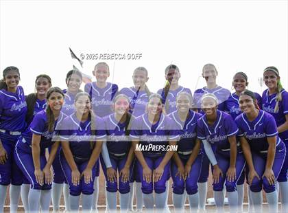 Thumbnail 3 in Crosby vs. Angleton (UIL 5A D1 Softball Area)  photogallery.