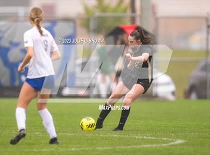 Thumbnail 1 in Noblesville vs Hamilton Southeastern (IHSAA Sectional 8 semi-final playoff) photogallery.