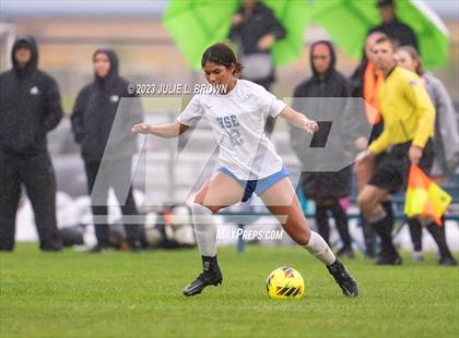 Thumbnail 1 in Noblesville vs Hamilton Southeastern (IHSAA Sectional 8 semi-final playoff) photogallery.