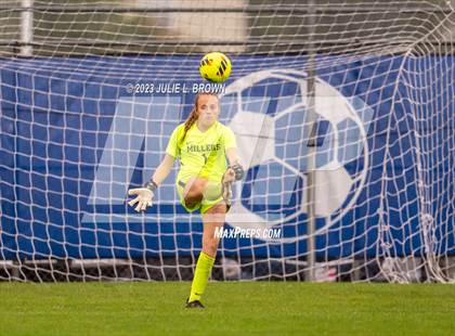 Thumbnail 3 in Noblesville vs Hamilton Southeastern (IHSAA Sectional 8 semi-final playoff) photogallery.